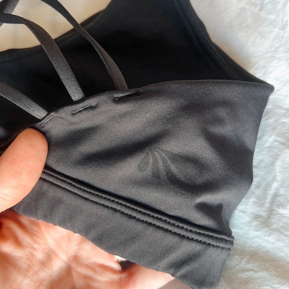 Marika Tek - Charcoal Strappy Back Sports Bra - size S - Picture 3 of 4